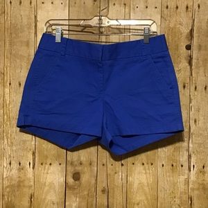 J. Crew Electric Blue Chino Shorts 4